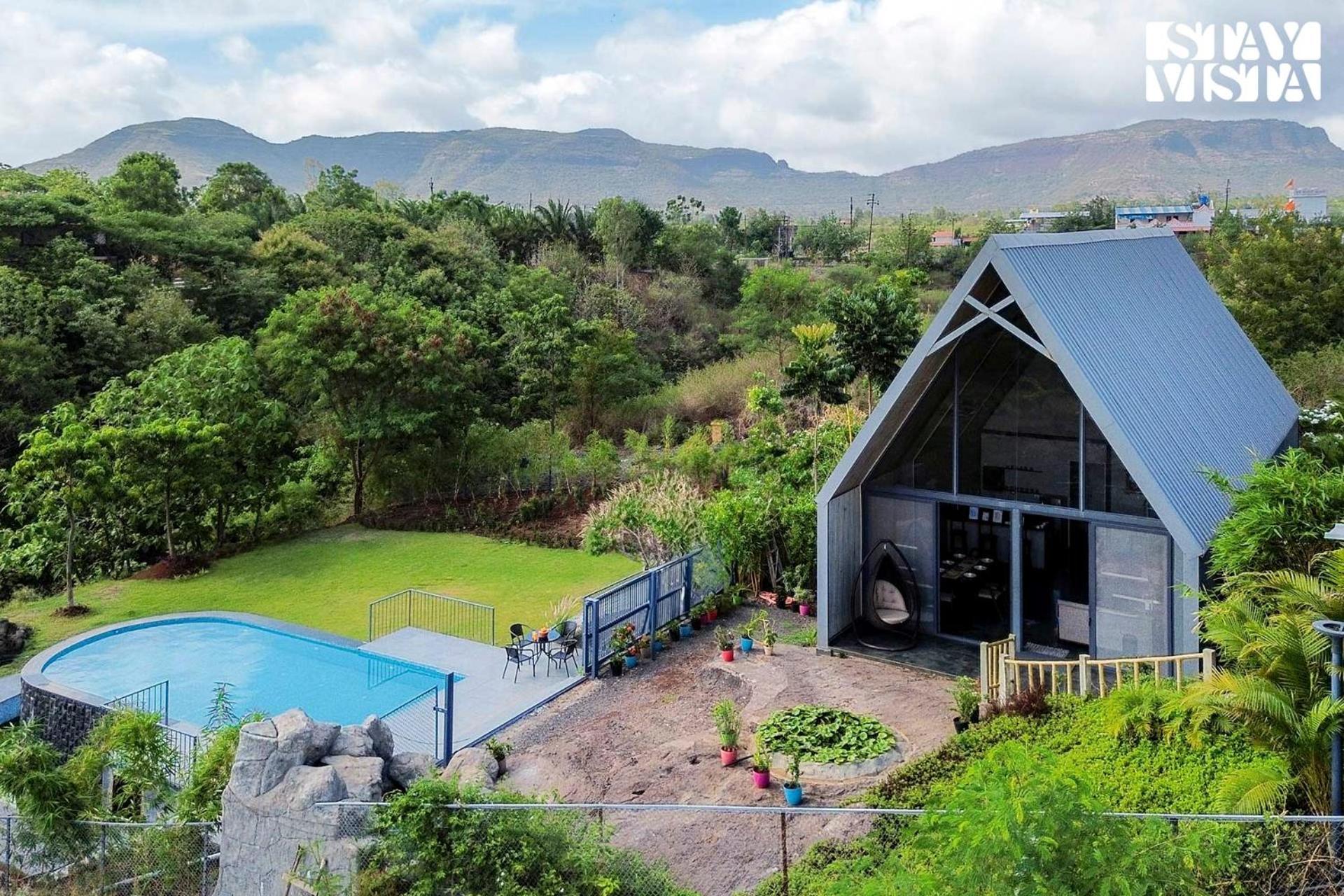 Stayvista'S Celeste Villa - Hill-View Retreat With Infinity Pool Nāsik Eksteriør bilde