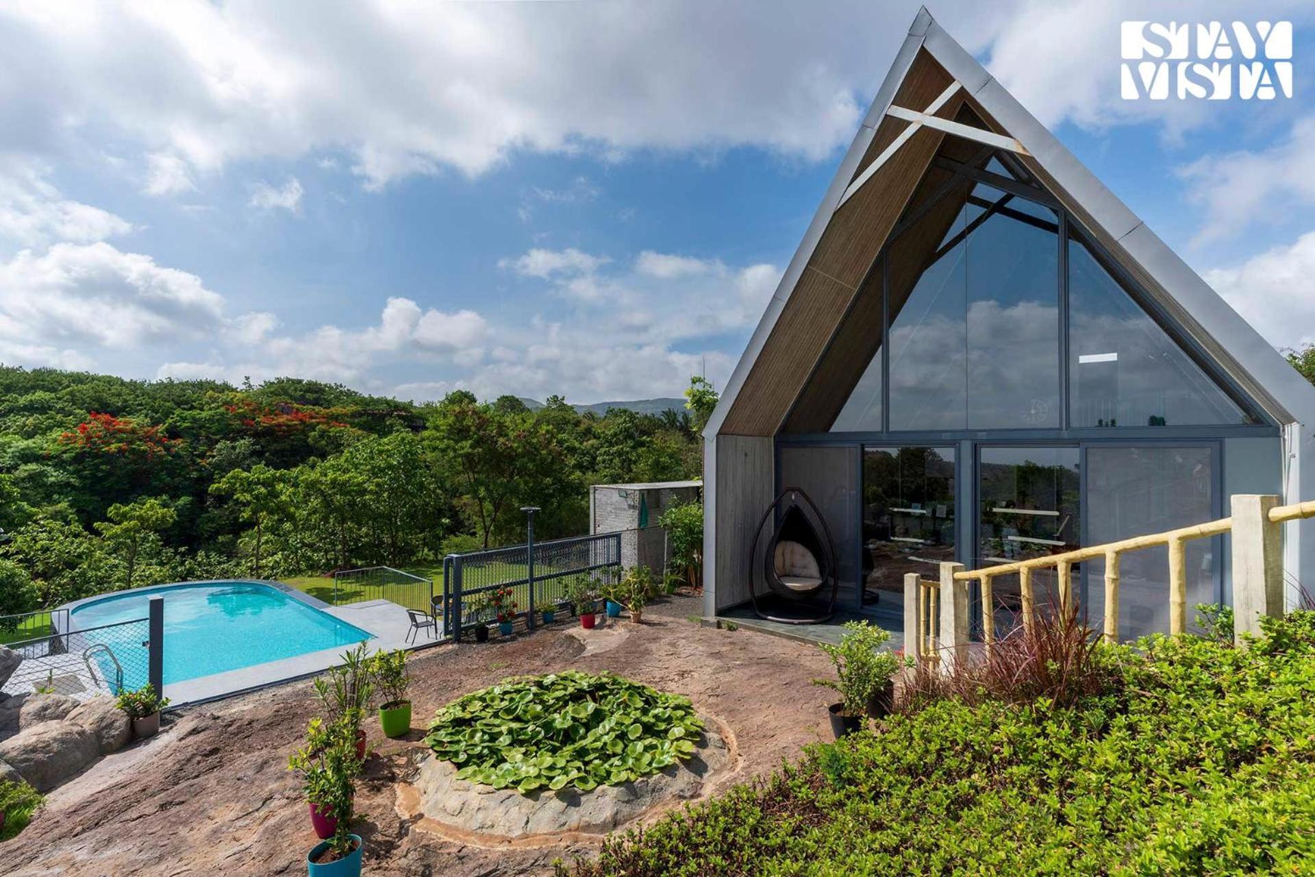Stayvista'S Celeste Villa - Hill-View Retreat With Infinity Pool Nāsik Eksteriør bilde